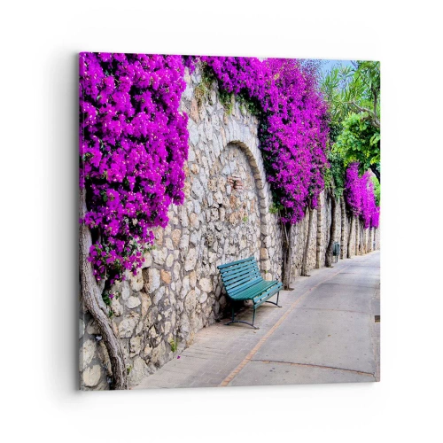 Schilderen op canvas - Laten we elkaar zo snel mogelijk ontmoeten - 70x70 cm