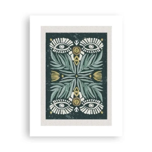 Poster - Als een volksuitsnede - 30x40 cm