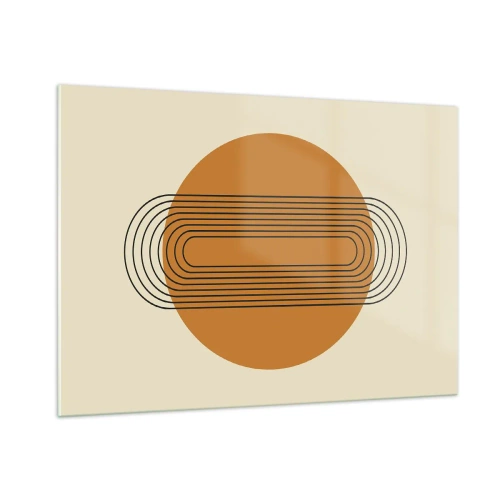 Schilderen op glas - Perfect plan - 100x70 cm