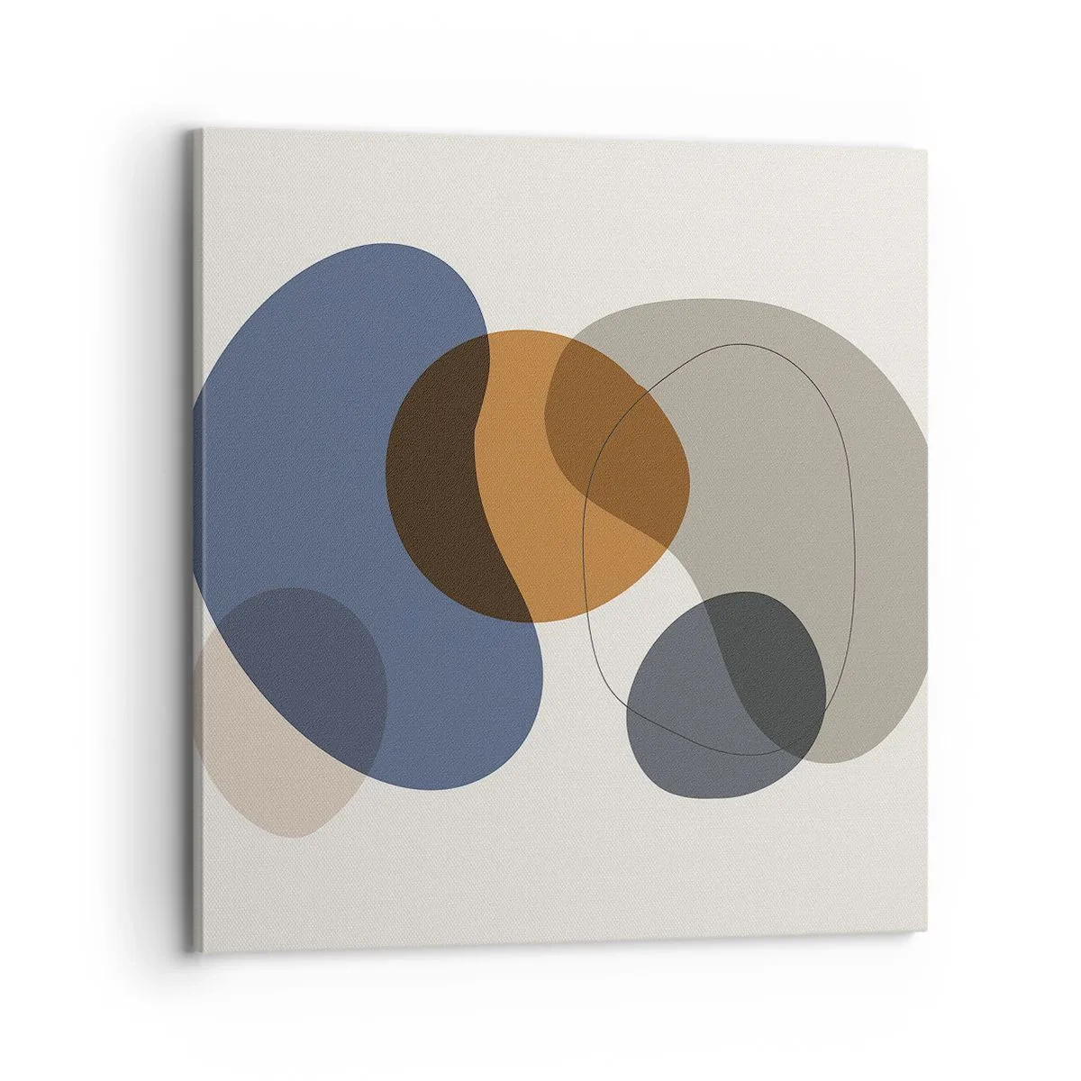 Schilderen op canvas - Kleur druppels - 70x70 cm