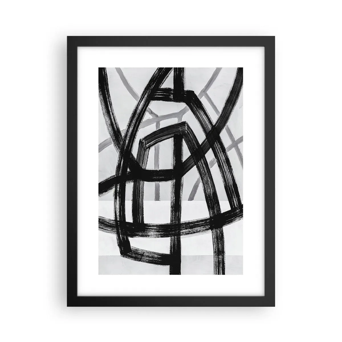 Poster in een zwarte lijst - Diepte opbouwen - 30x40 cm