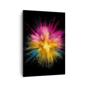 Schilderen op canvas - De geboorte van kleuren - 50x70 cm