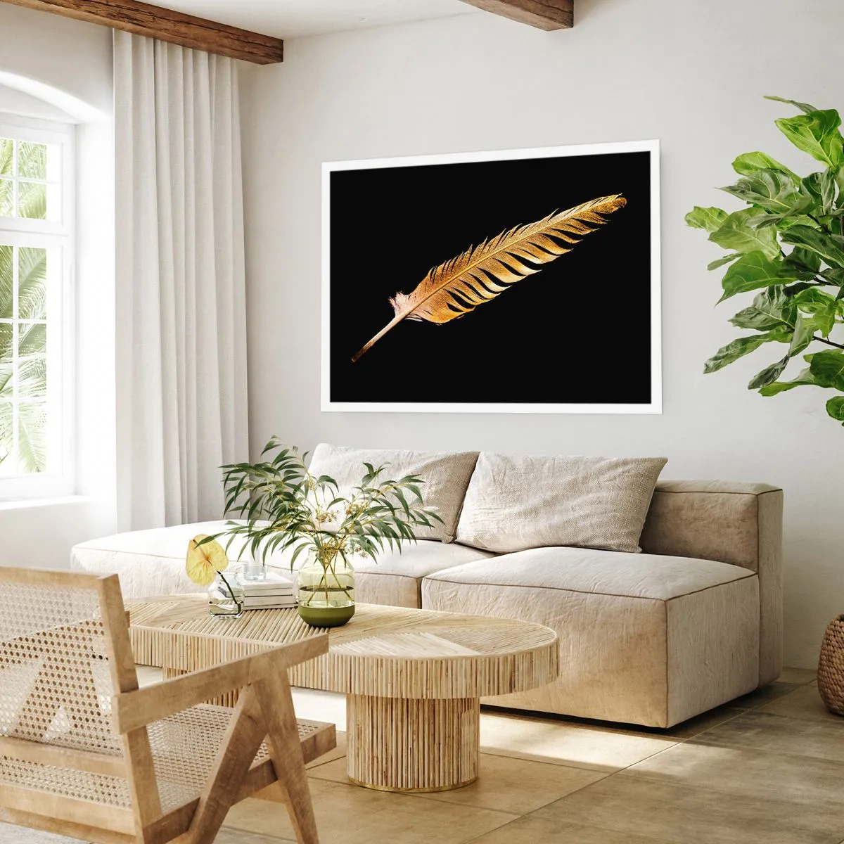Poster - HHij heeft een ongewoon talent voor schrijven… - 50x40 cm