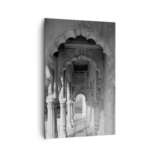 Schilderen op canvas - Oosterse sprookjes spelen zich hier af - 80x120 cm