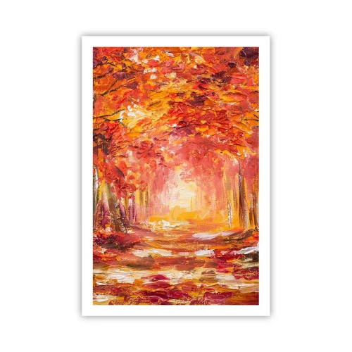 Poster - Koperen bos - 61x91 cm