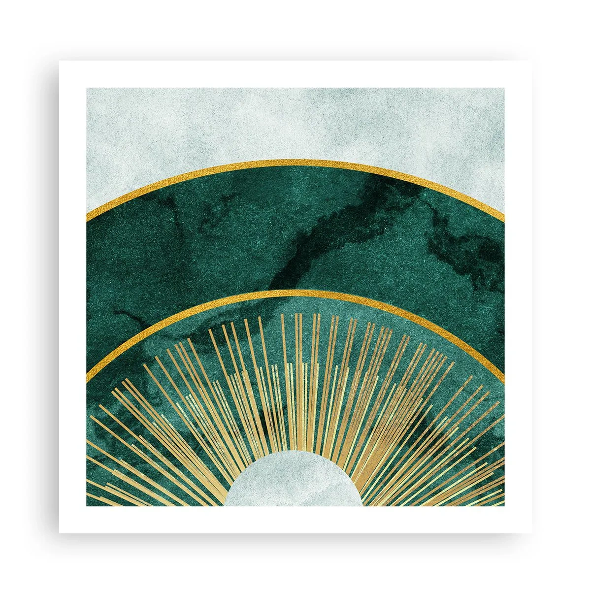 Poster - Een ander zonnestelsel - 60x60 cm