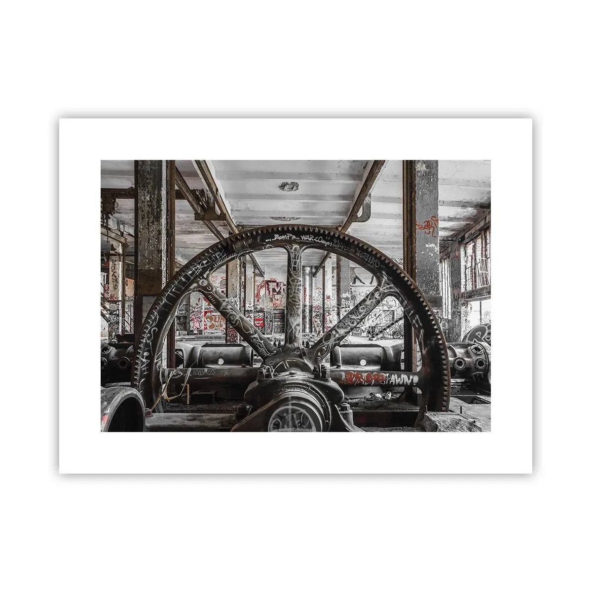 Poster - Het geheime leven van de fabriek - 40x30 cm