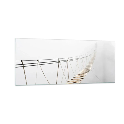 Schilderen op glas - Waar zal het je brengen? - 100x40 cm