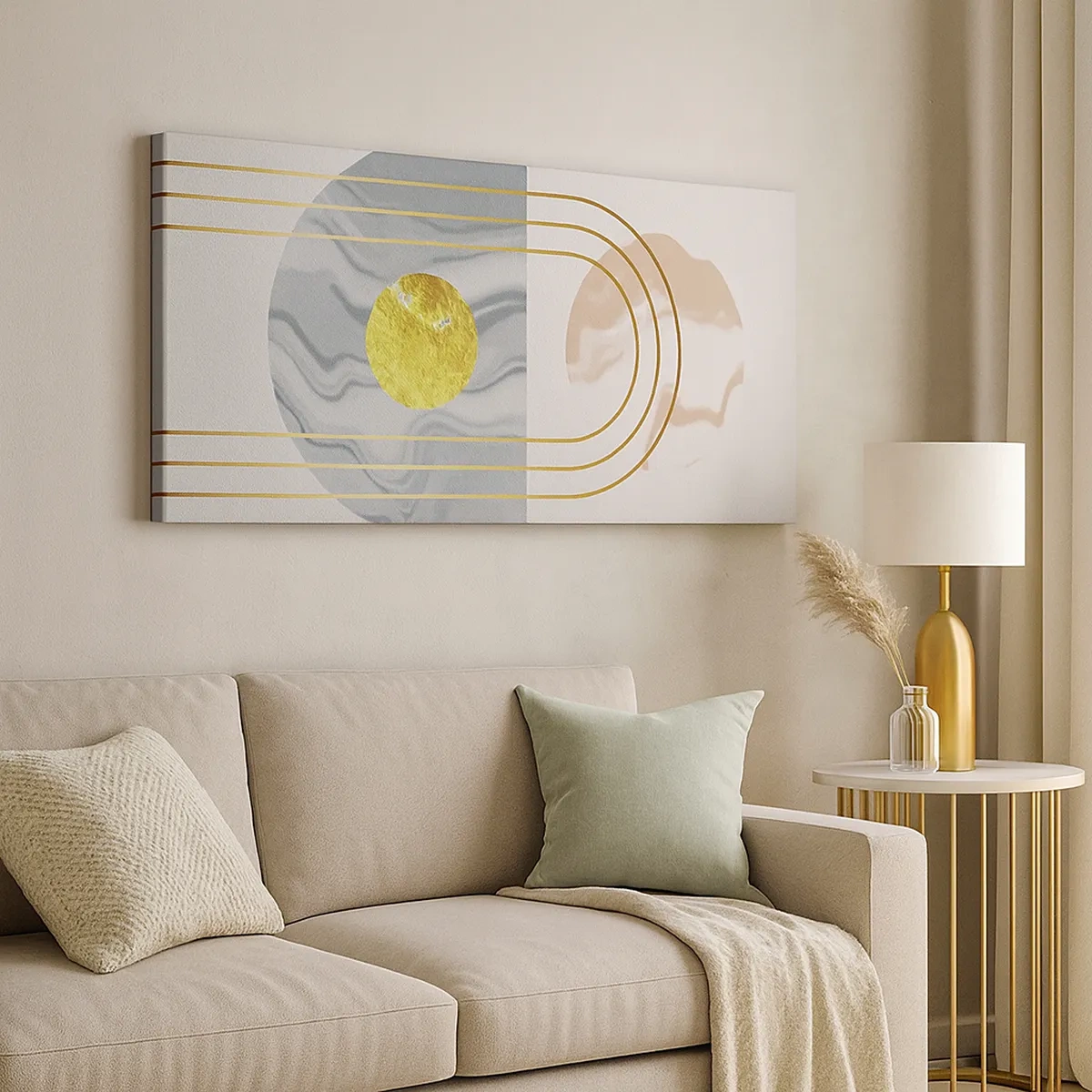 Schilderen op canvas - Helderheid en schittering - 30x30 cm