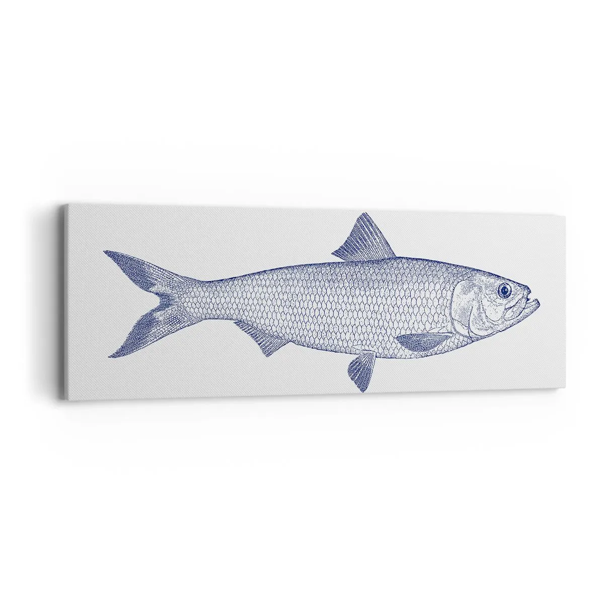 Schilderen op canvas - Groeten uit de noordelijke zeeën - 90x30 cm