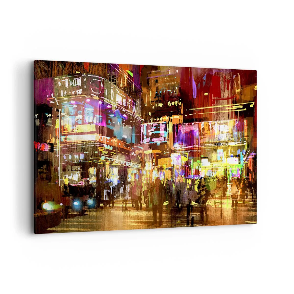 Schilderen op canvas - In een zee van licht - 120x80 cm