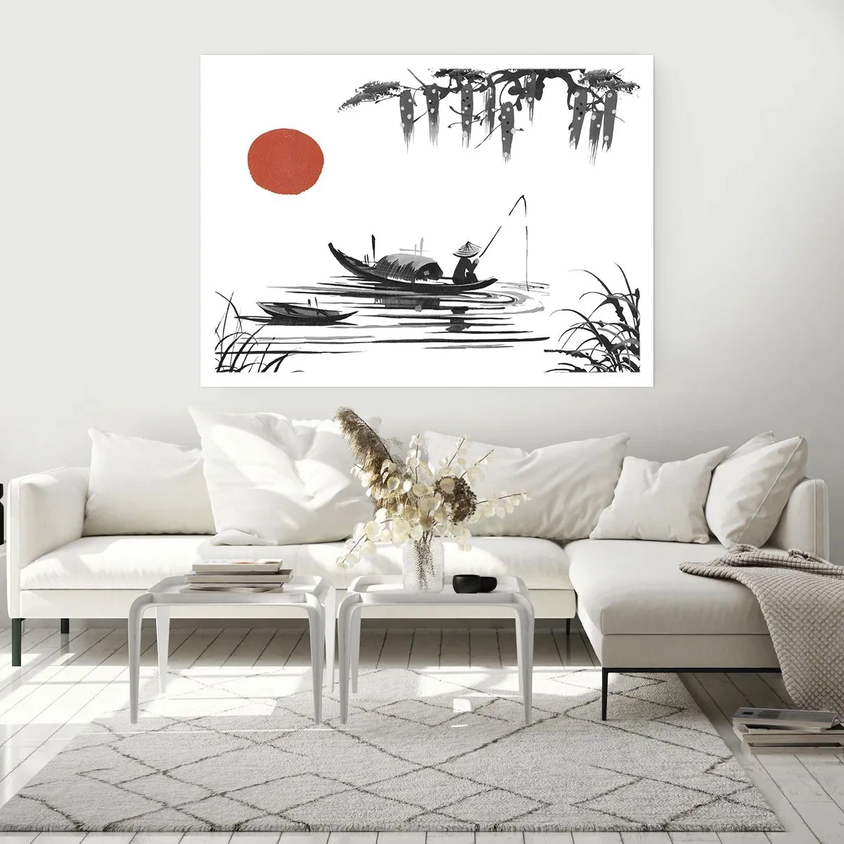 Poster - Aziatische middag - 100x70 cm