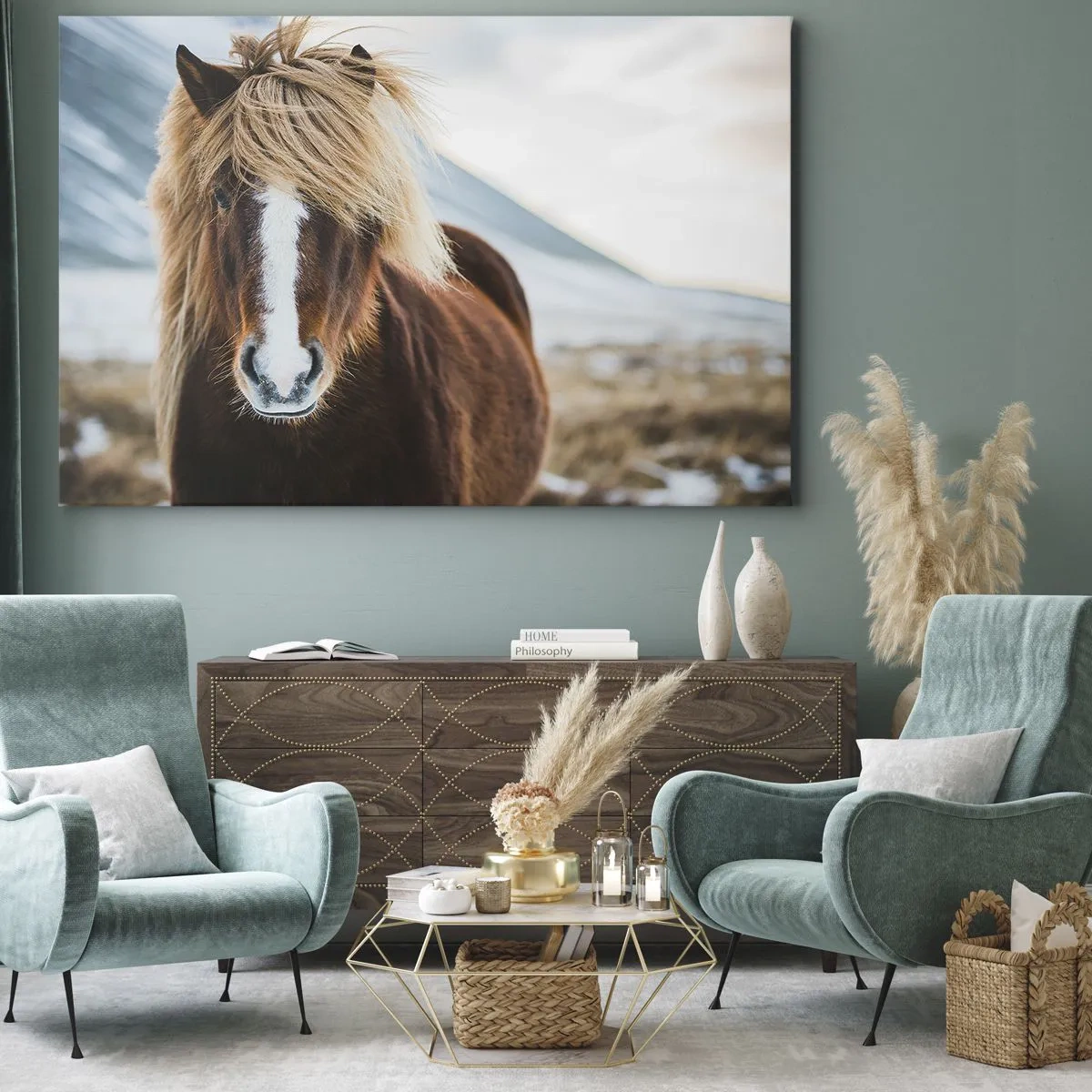 Schilderen op canvas - Voel jij je vrij? - 70x50 cm