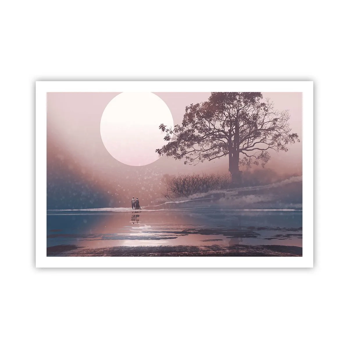 Poster - nacht wonderen - 91x61 cm