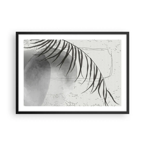 Poster in een zwarte lijst - Het subtiele exotisme van de natuur - 70x50 cm