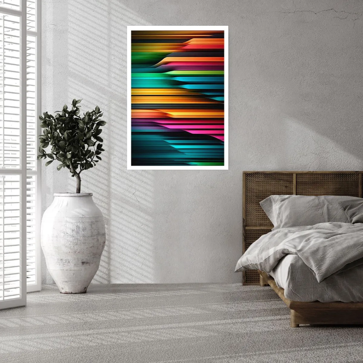 Poster - Lichtorgel - 30x40 cm