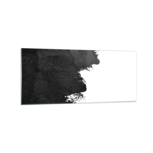 Schilderen op glas - Elementen: aarde - 120x50 cm