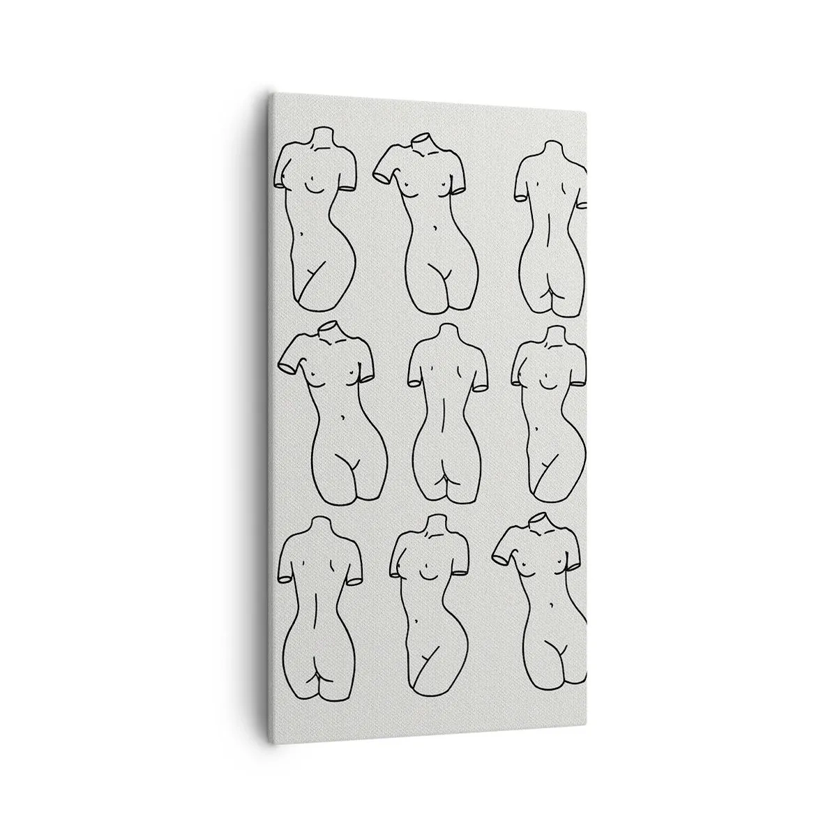 Schilderen op canvas - Alleen Venus - 55x100 cm