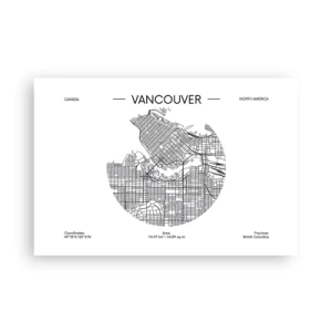 Poster - Anatomie van Vancouver - 91x61 cm