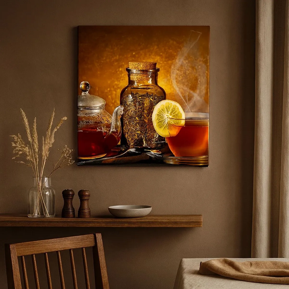 Schilderen op canvas - In de stijl van Hollandse meesters - 30x30 cm