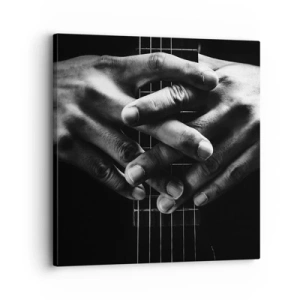 Schilderen op canvas - Gebed van de kunstenaar - 30x30 cm