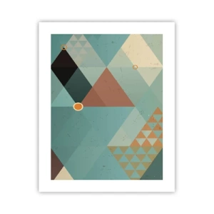 Poster - Eenheid van veelheid, veelheid van eenheid - 40x50 cm