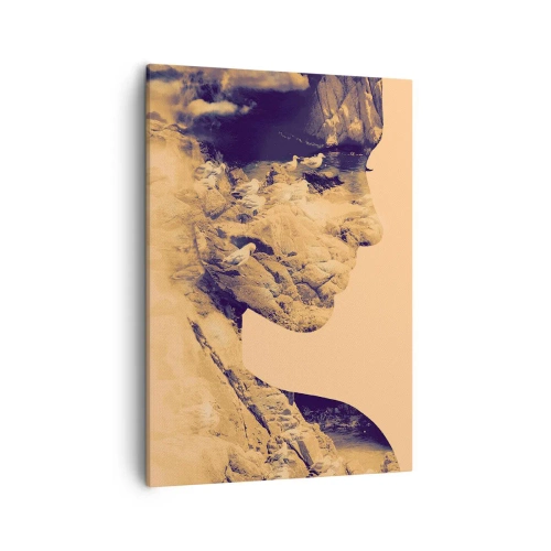Schilderen op canvas - Van nature mooi - 50x70 cm