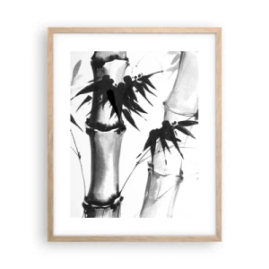 Een poster in een licht eiken lijst - Close-up op het oosten - 40x50 cm