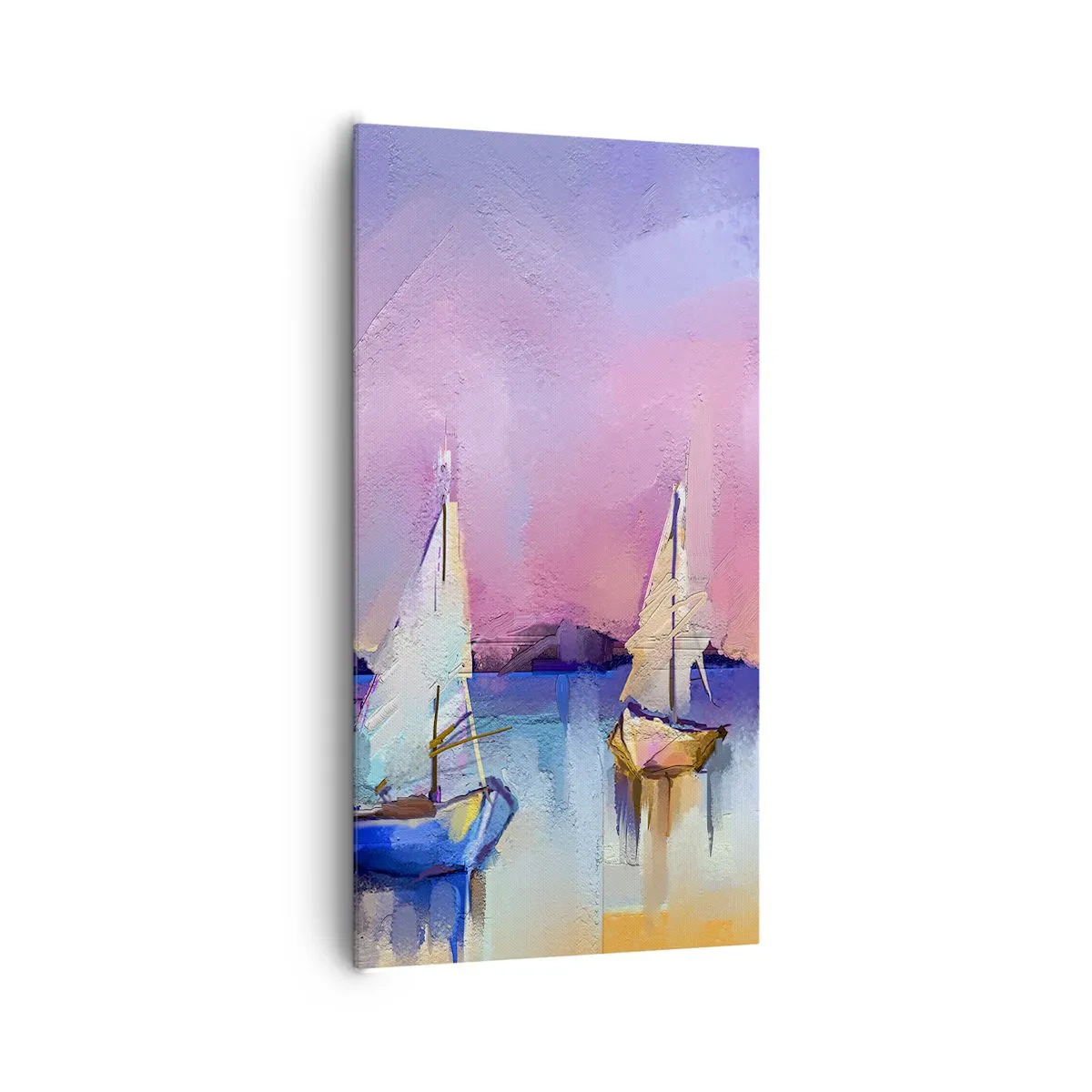 Schilderen op canvas - Richting: breed water - 65x120 cm