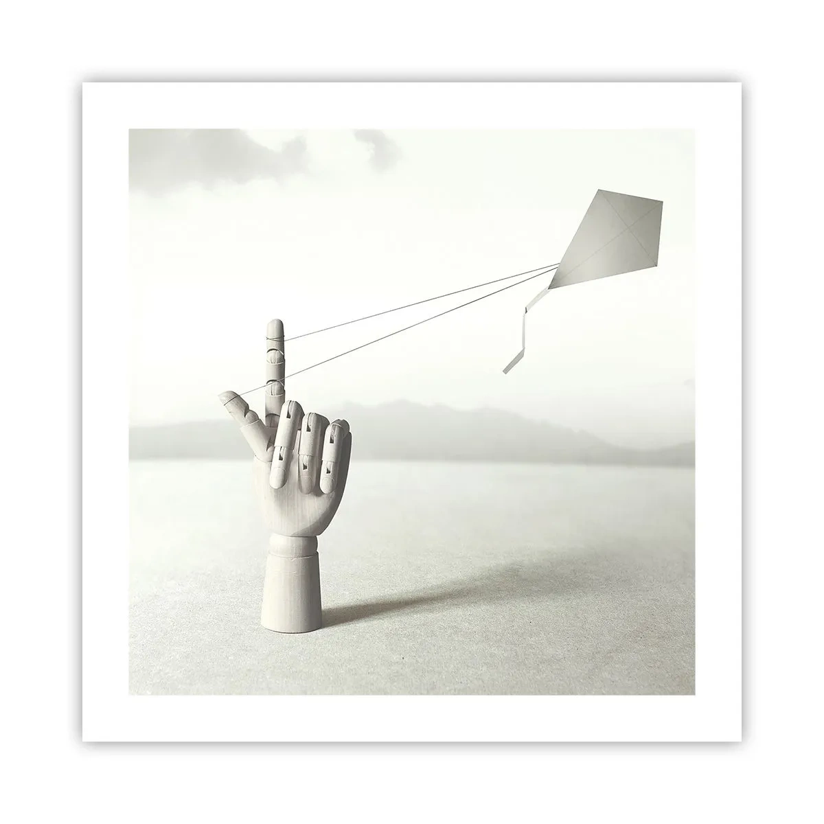 Poster - Krachttest - 50x50 cm