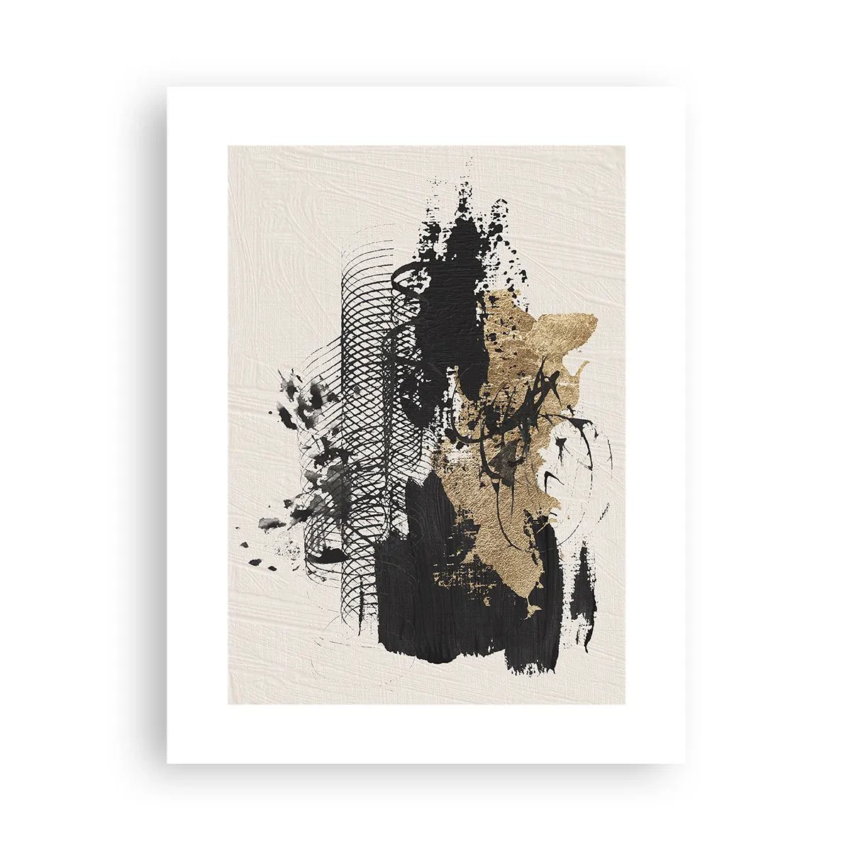 Poster - Compositie met passie - 30x40 cm