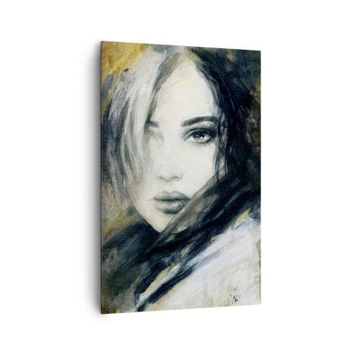 Schilderen op canvas - onschuldiger of sensueler? - 80x120 cm