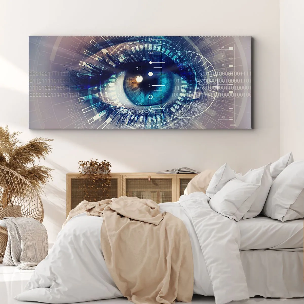 Schilderen op canvas - Je denkt dat je me kent - 160x50 cm