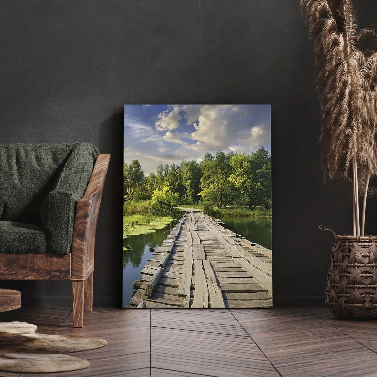 Schilderen op canvas - Zomer, zomer overal - 65x120 cm