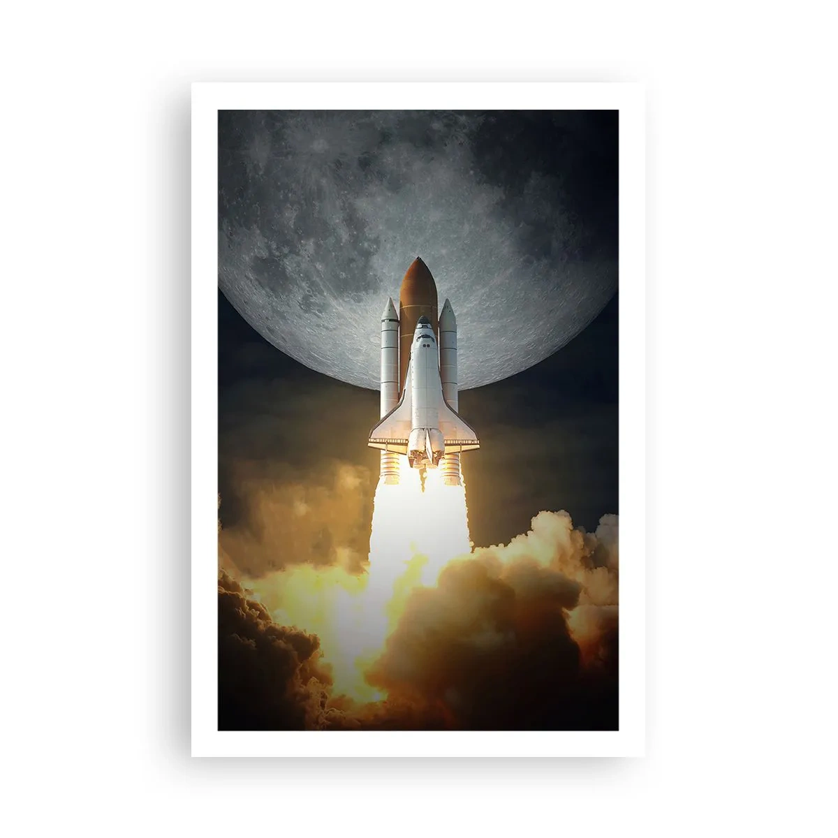 Poster - Het begin van een onaards avontuur - 61x91 cm