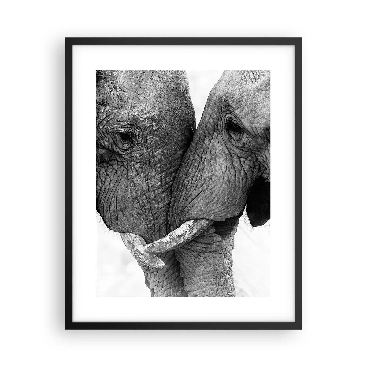 Poster in een zwarte lijst - Oprechte bekentenis - 40x50 cm