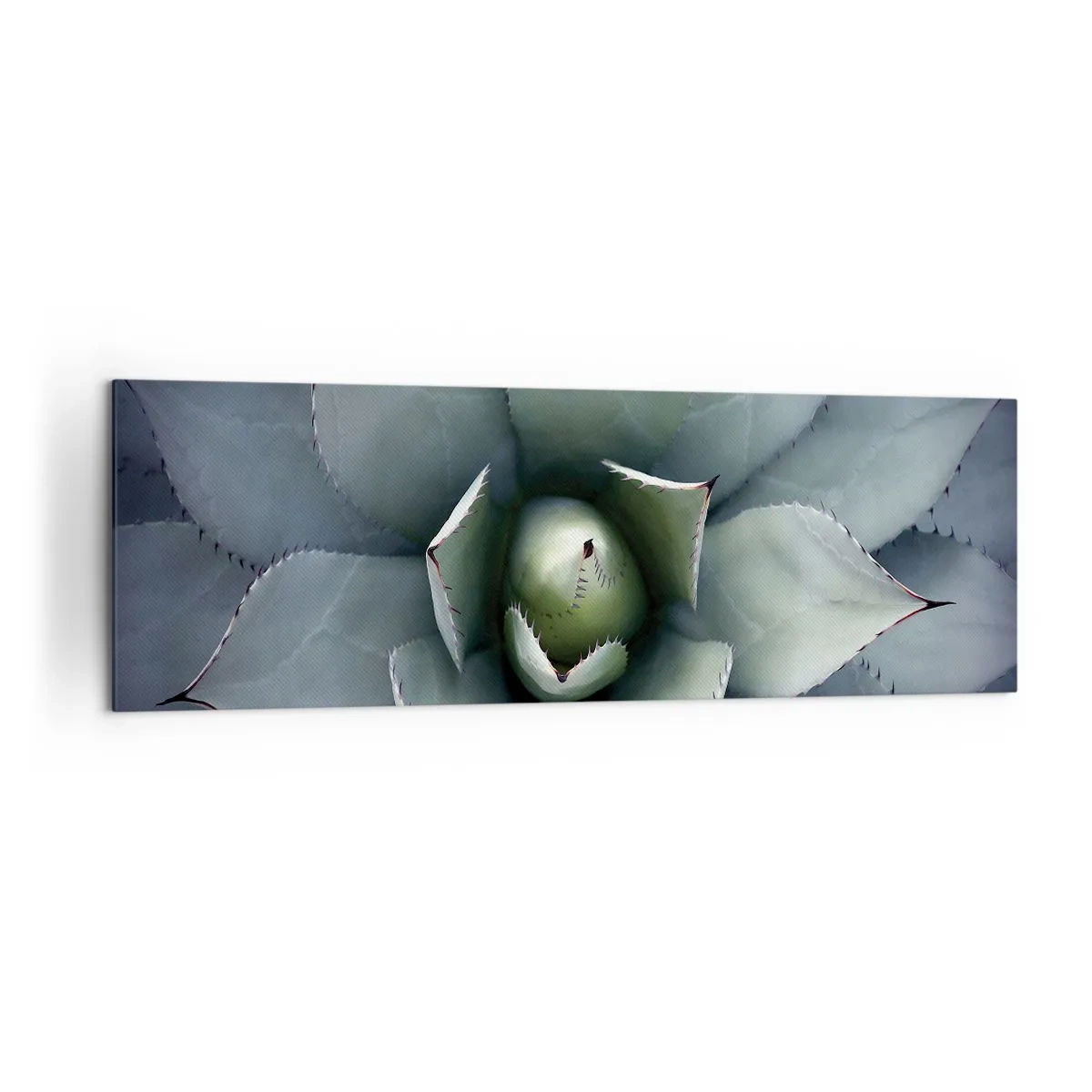 Schilderen op canvas - Het trekt aan en waarschuwt - 160x50 cm