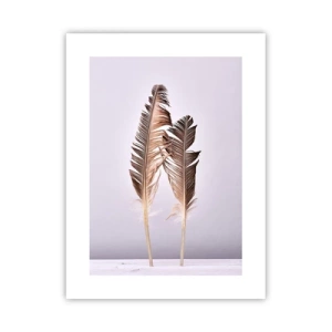 Poster - Tegen het niets - 30x40 cm