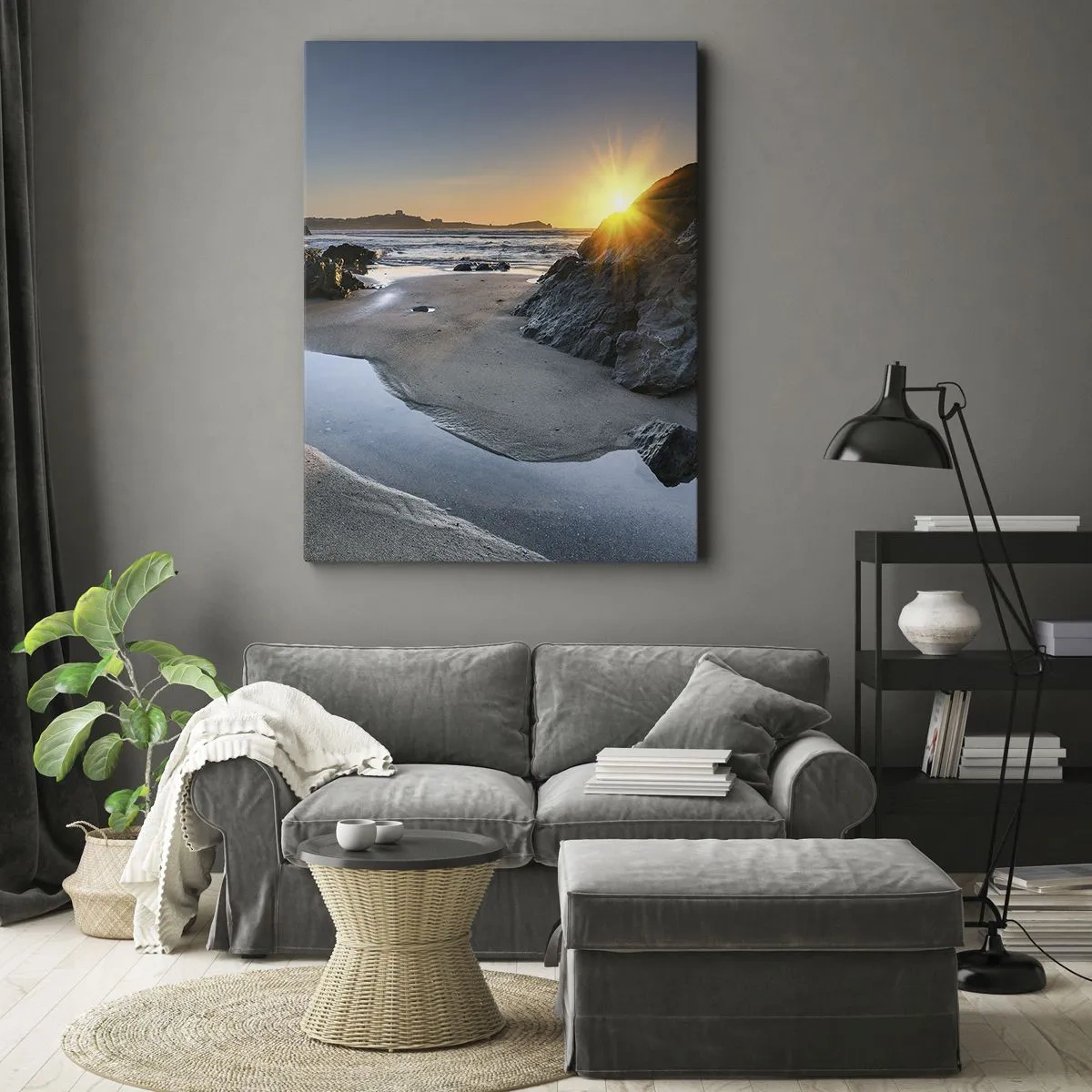Schilderen op canvas - Onaangeroerd door een menselijke hand - 50x70 cm
