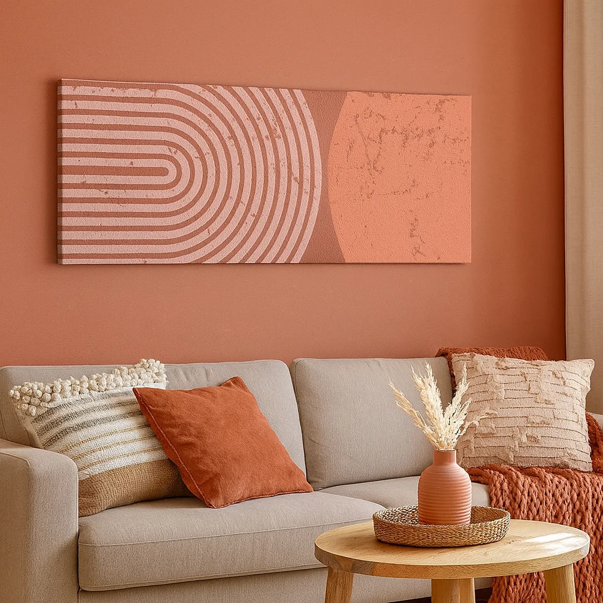 Schilderen op canvas - Een nauwe band - 30x30 cm