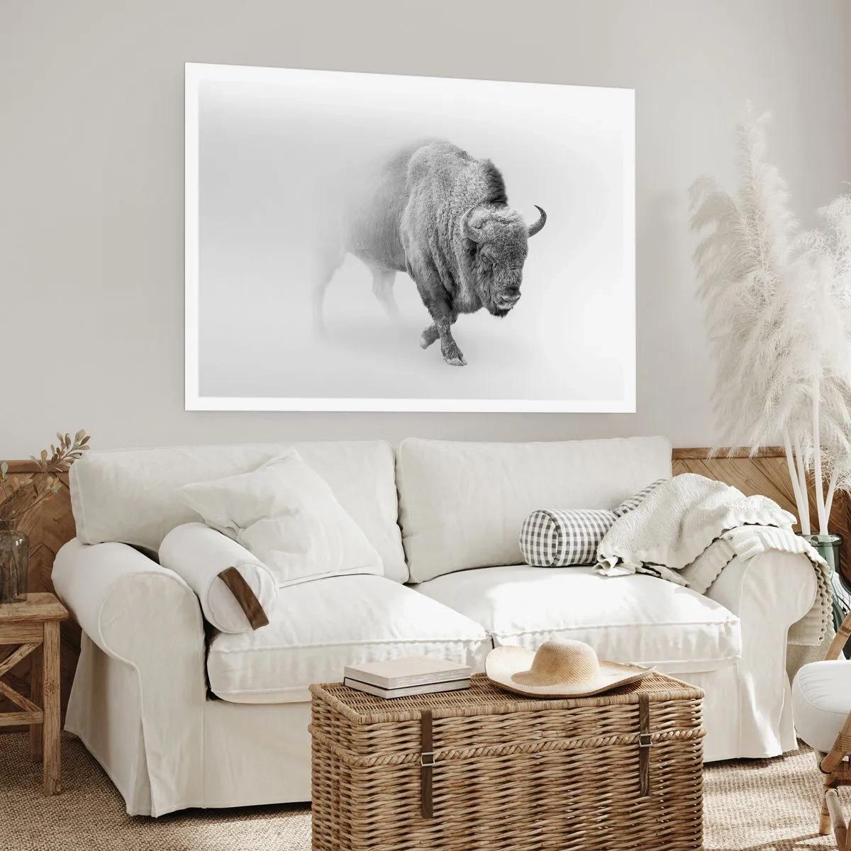 Poster - Koning van de prairie - 50x40 cm