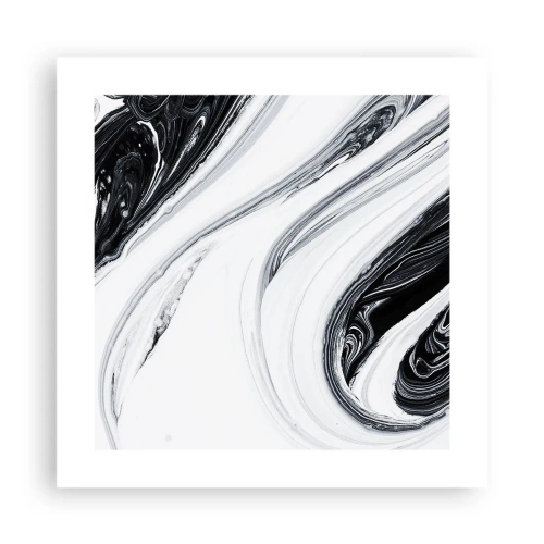 Poster - Een combinatie van tegenstellingen - 40x40 cm