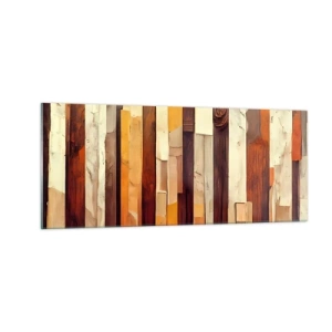 Schilderen op glas - Anthem van de bosbomen - 100x40 cm