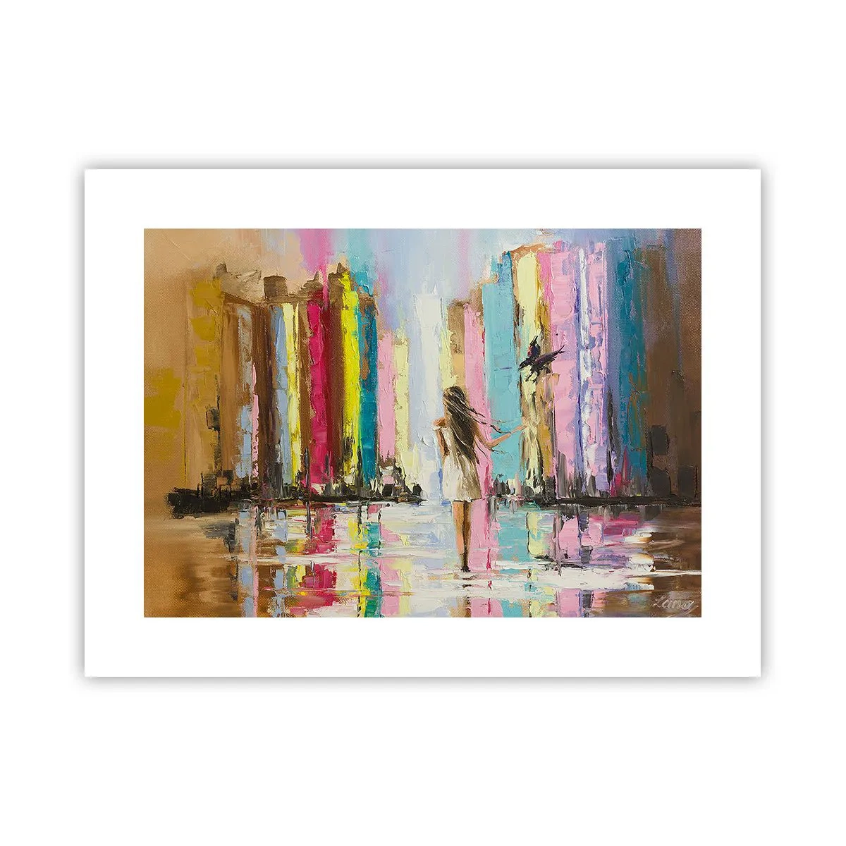 Poster - Volg mij - 40x30 cm