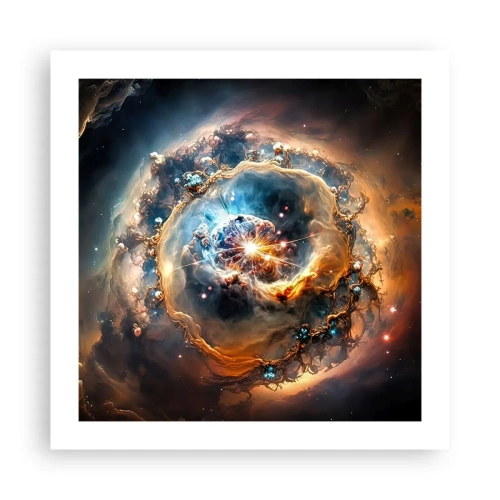 Poster - Begin - 50x50 cm