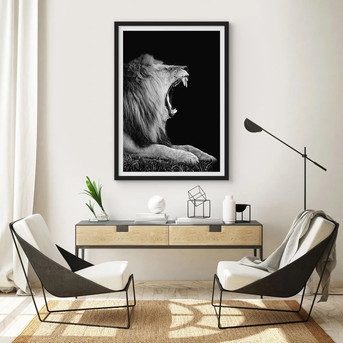 Poster in een zwarte lijst - Zonder enige twijfel - 40x50 cm