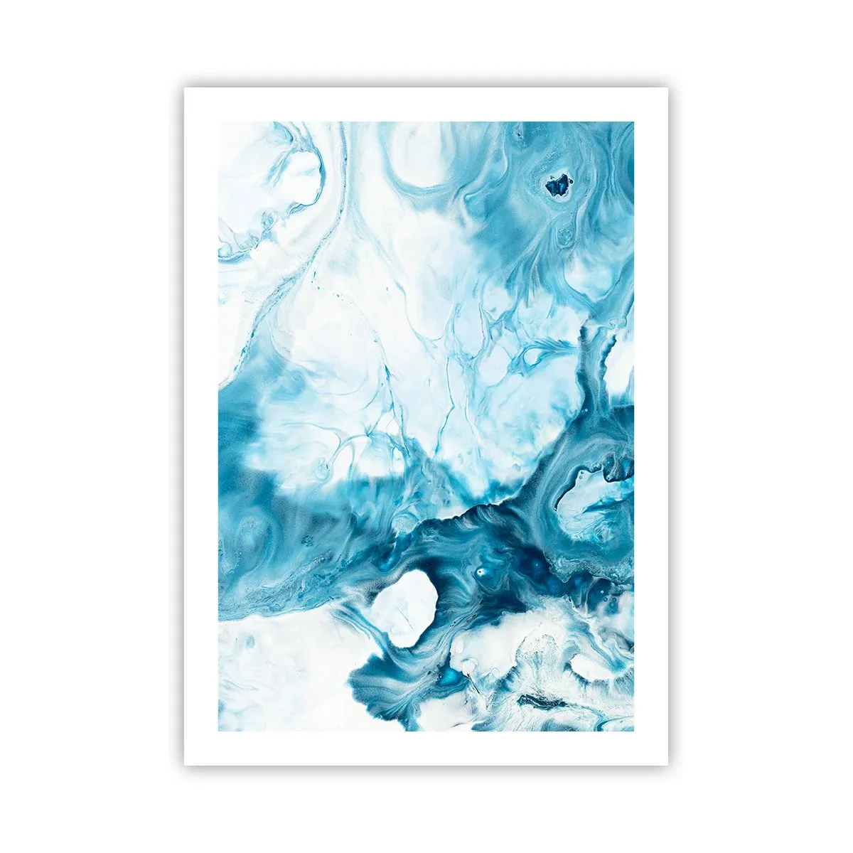Poster - Blauw Concert - 50x70 cm