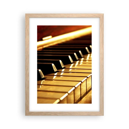 Een poster in een licht eiken lijst - Eindeloze mogelijkheden - 30x40 cm