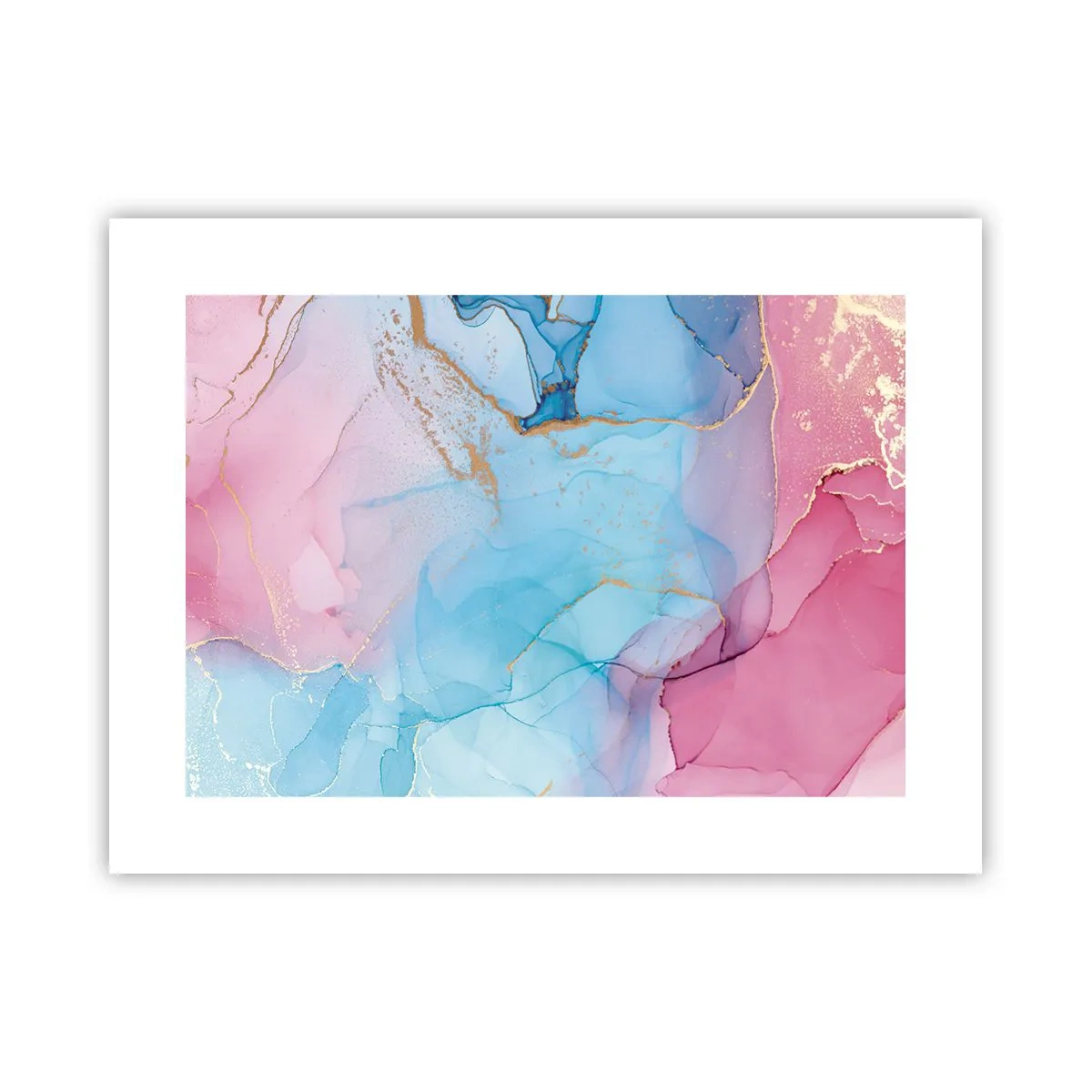Poster - Ontmoeting en interpenetratie - 40x30 cm