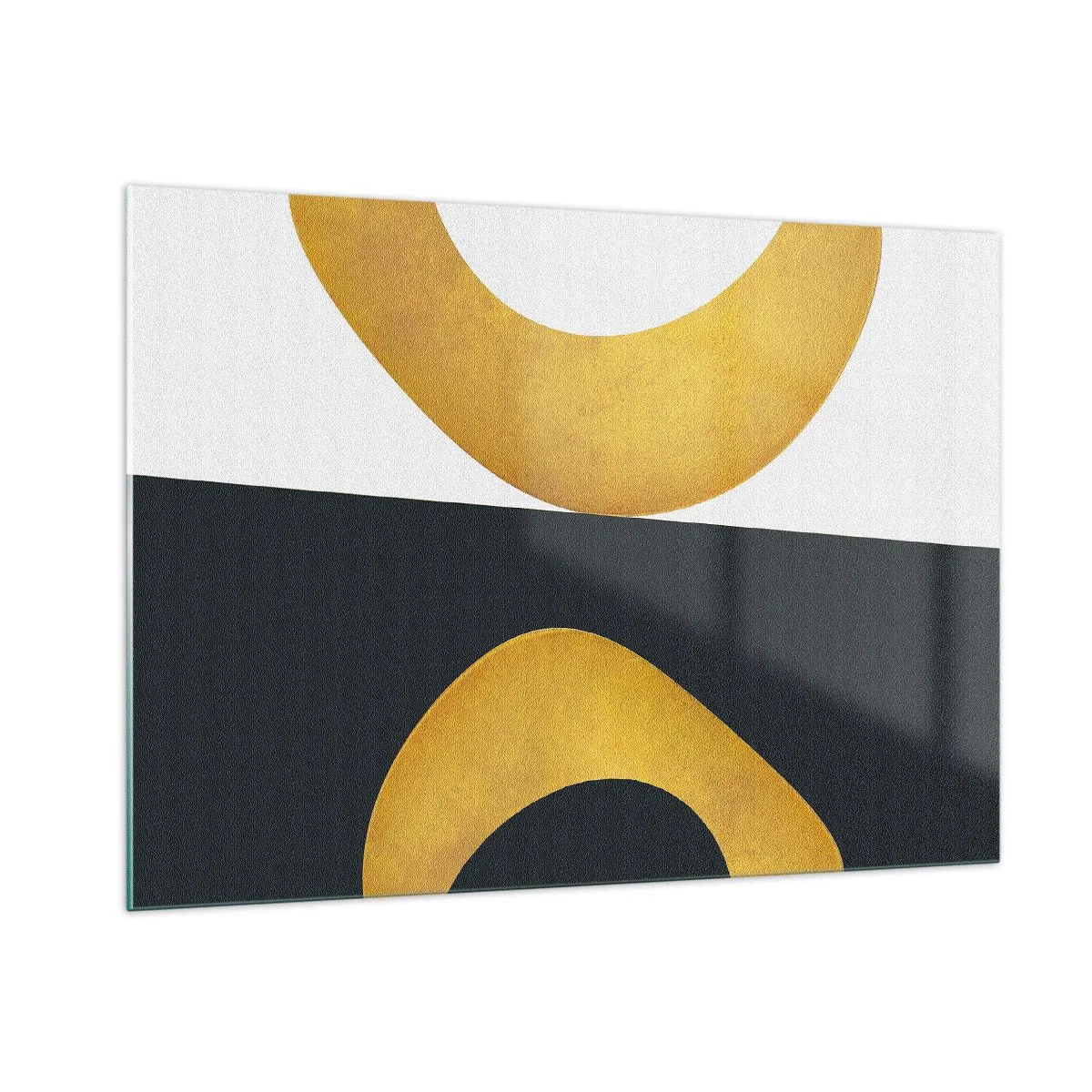 Schilderen op glas - Ten eerste: goud - 100x70 cm